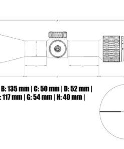 Alternative view of Zielfernrohr Anschütz Optics Classic 4-12x50 AO Absehen L4A IR beleuchtet 25,4 mm Tubus
