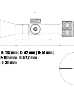 Alternative view of Zielfernrohr Anschütz Optics Classic Pro 2,5-10x50 Absehen L4A DOT IR beleuchtet 30 mm Tubus
