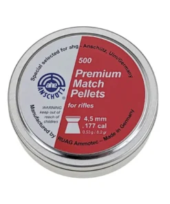 ahg-Premium Match Pellets 4,49 mm 0,53 g, 500 Flachkopf Diabolos