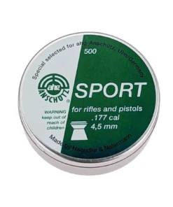 ahg-Sport Kugeln by H&N 4,5 mm, 500 Flachkopf Diabolos