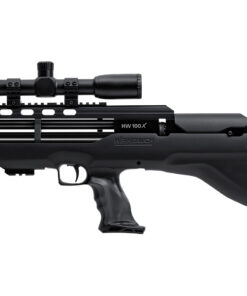 Alternative view of Pressluftgewehr Weihrauch HW 100 X-BP Synthetik-Schaft Bullpup-Ausführung mit Schalldämpfer Lauflänge 410 mm Kaliber 4,5 mm (P18)