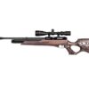 Pressluftgewehr Weihrauch HW 100 X-T verstellbarer Schichtholz-Lochschaft mit Schalldämpfer Lauflänge 410 mm Kaliber 4,5 mm (P18)