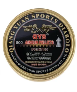 Qiang Yuan Luftgewehrkugeln Spitzkopf, 500 Diabolos 4,5 mm 0,55 g
